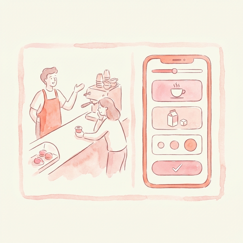 CLI vs MCP: Barista counter vs coffee app