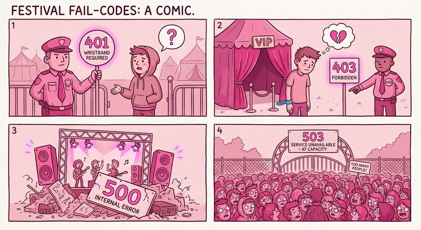 Error Codes Comic